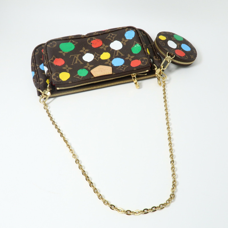 LOUIS VUITTON Monogram LV X YK Muilti Pochette手挽肩背兩用袋-9
