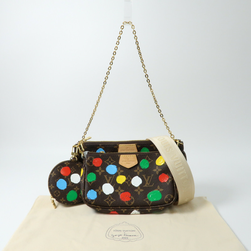 LOUIS VUITTON Monogram LV X YK Muilti Pochette手挽肩背兩用袋-15