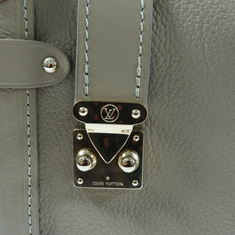 LOUIS VUITTON 牛皮皮革Side Trunk MM手挽肩背兩用袋-12