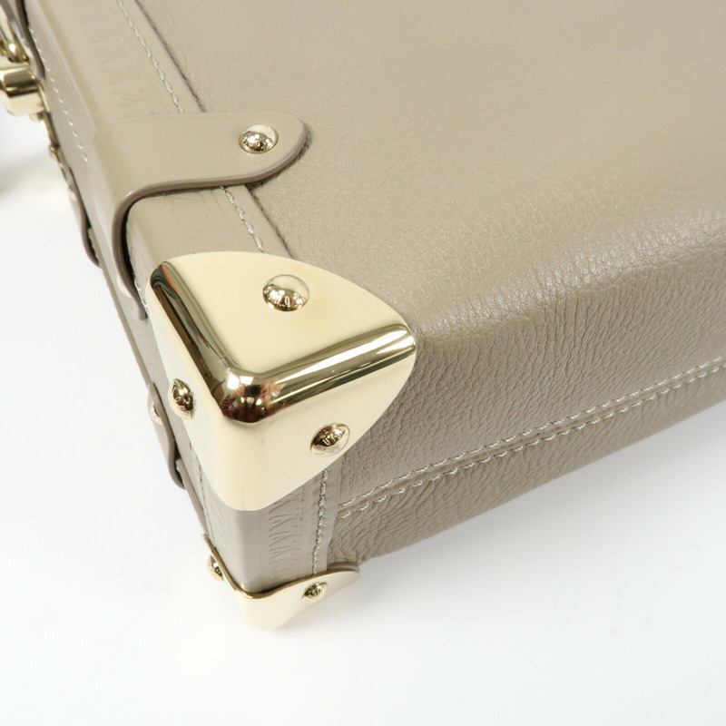 LOUIS VUITTON 牛皮皮革Side Trunk MM手挽肩背兩用袋-15