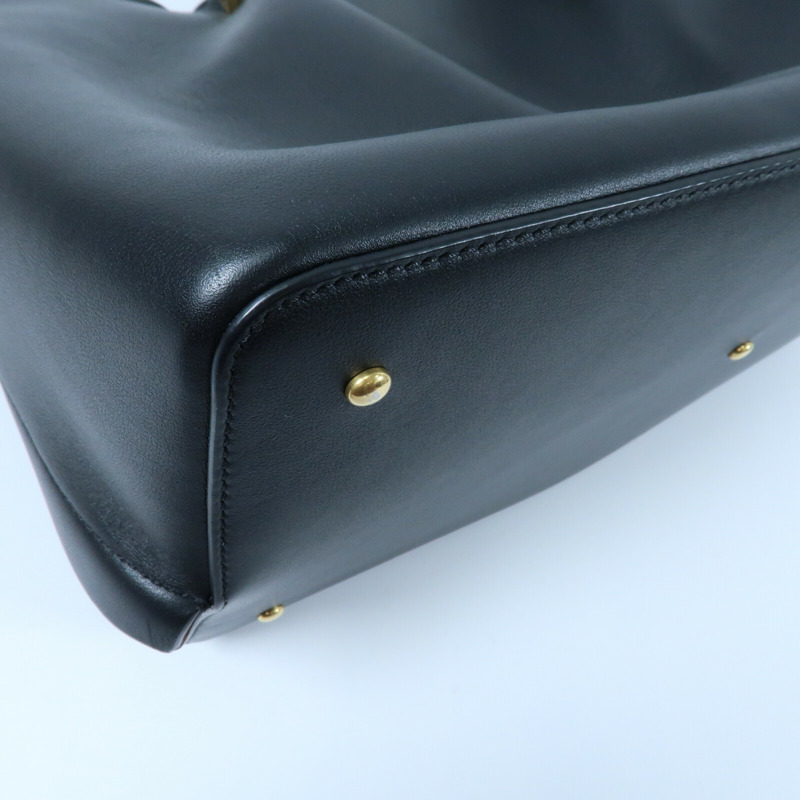 Valentino 牛皮皮革2 Way Should Bag手挽肩背兩用袋-11