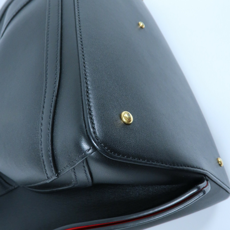 Valentino 牛皮皮革2 Way Should Bag手挽肩背兩用袋-13