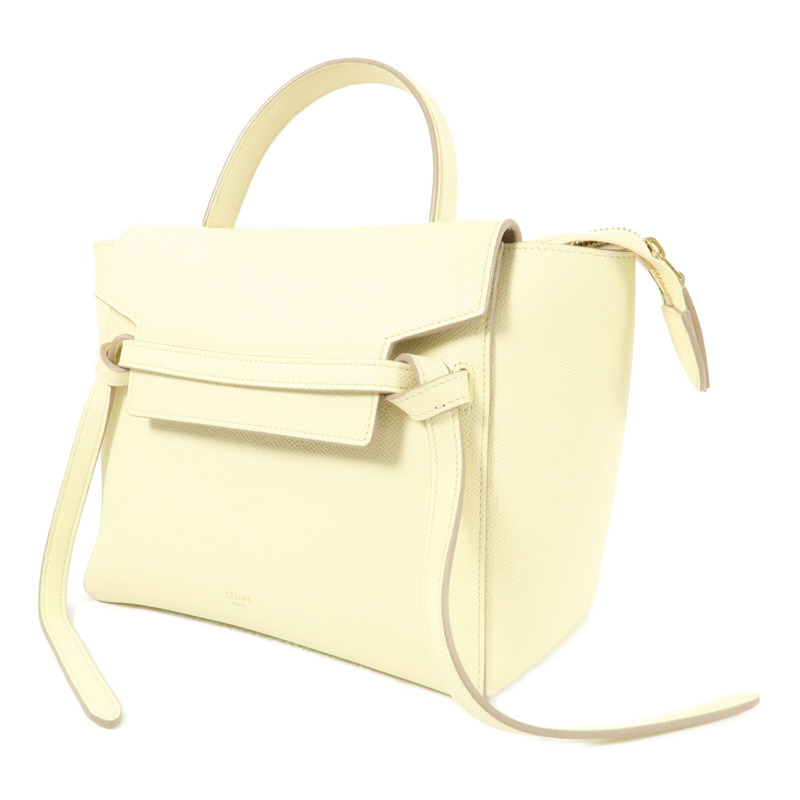 CELINE 牛皮皮革Micro Belt Bag手挽肩背兩用袋-2