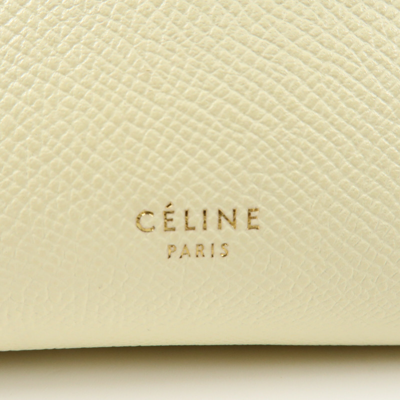 CELINE 牛皮皮革Micro Belt Bag手挽肩背兩用袋-5