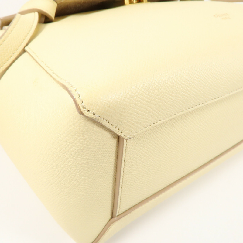 CELINE 牛皮皮革Micro Belt Bag手挽肩背兩用袋-10
