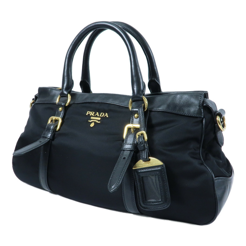 PRADA 尼龍Shoulder Bag手挽肩背兩用袋-2