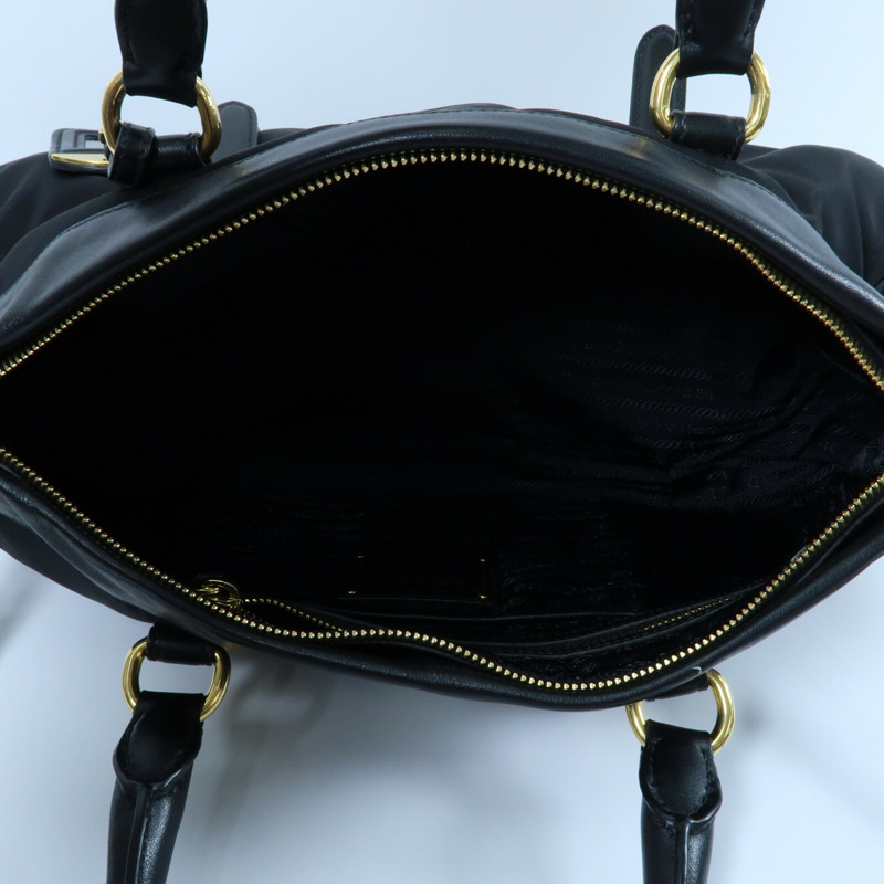 PRADA 尼龍Shoulder Bag手挽肩背兩用袋-4