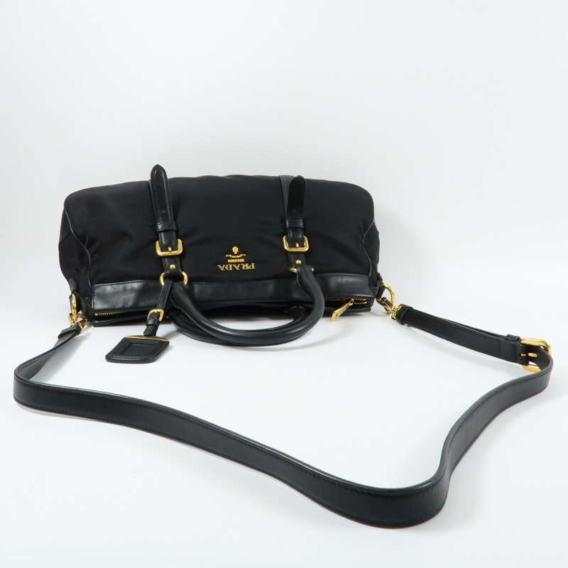 PRADA 尼龍Shoulder Bag手挽肩背兩用袋-5