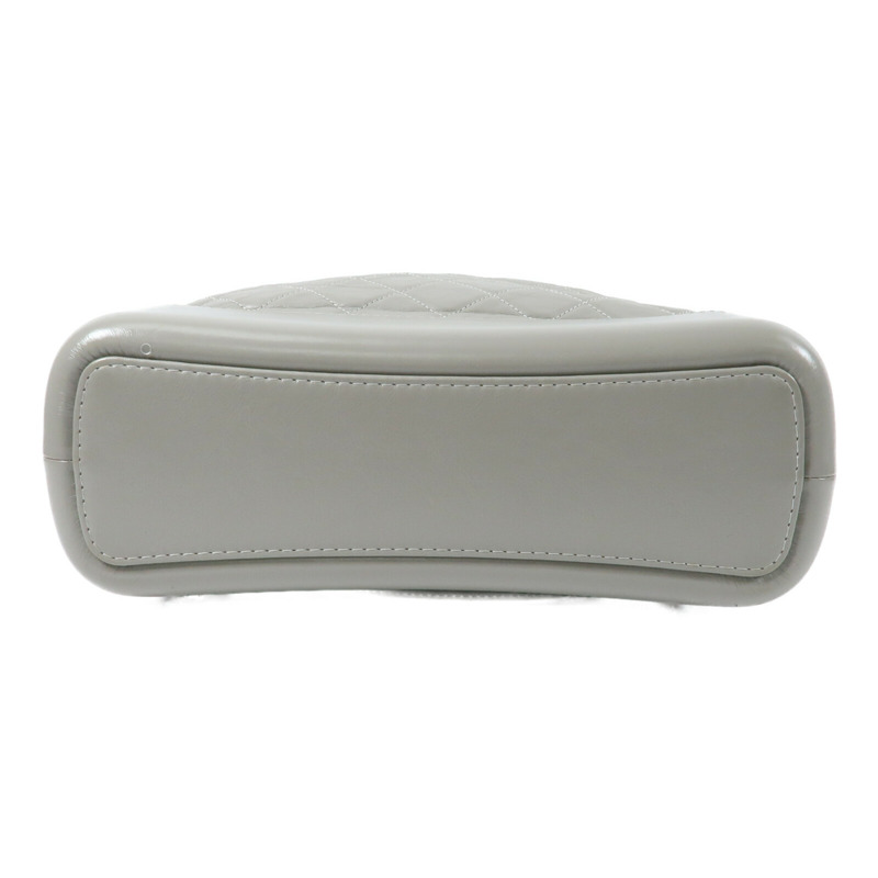 CHANEL 牛皮皮革Gabrielle Medium鏈帶肩背袋-3