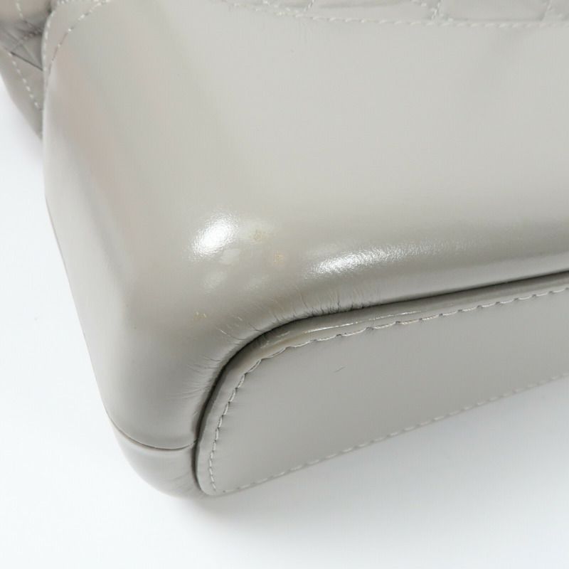 CHANEL 牛皮皮革Gabrielle Medium鏈帶肩背袋-14