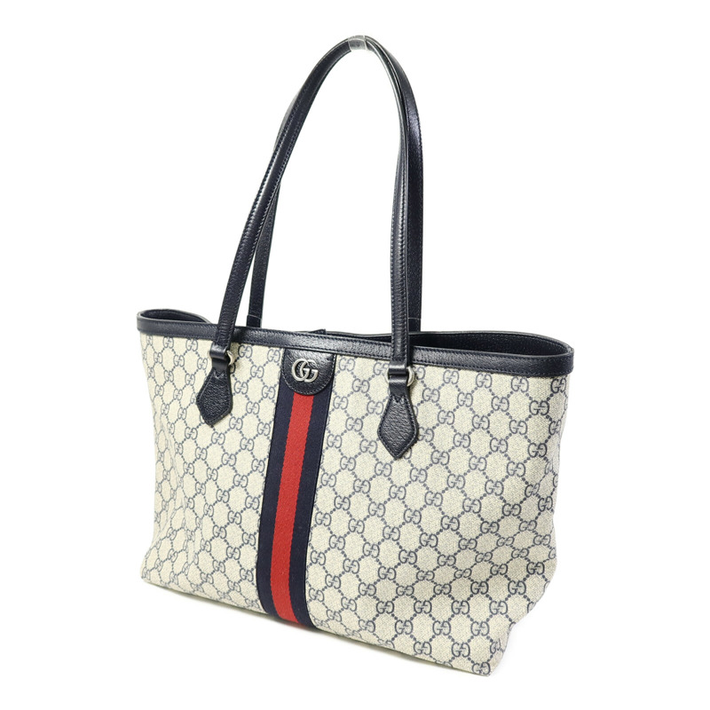 GUCCI 塗層帆布Ophidia Medium GG Supreme Tote Bag手挽袋-1