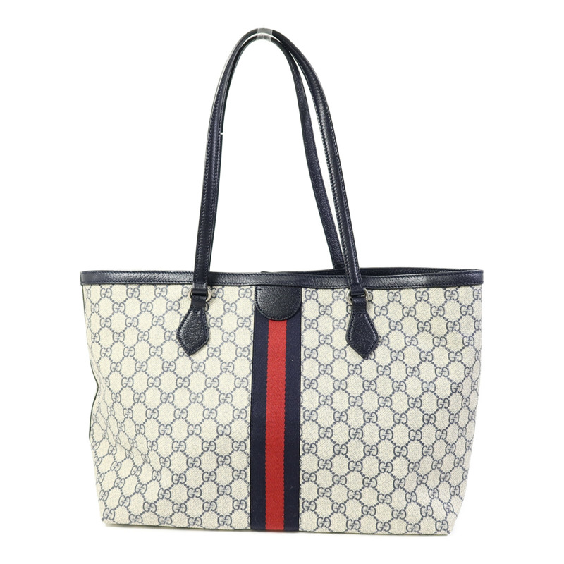 GUCCI 塗層帆布Ophidia Medium GG Supreme Tote Bag手挽袋-2