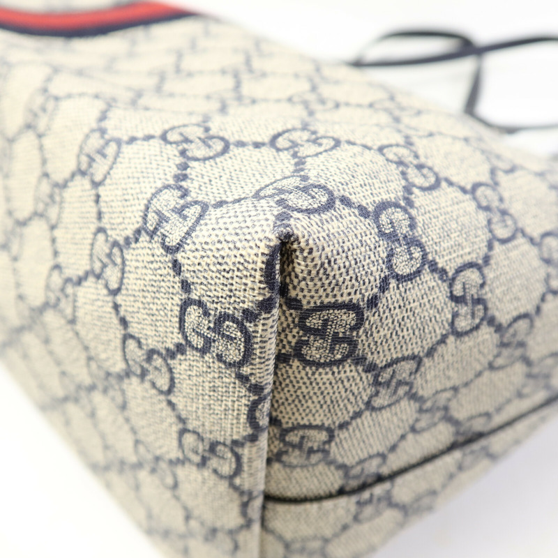 GUCCI 塗層帆布Ophidia Medium GG Supreme Tote Bag手挽袋-11