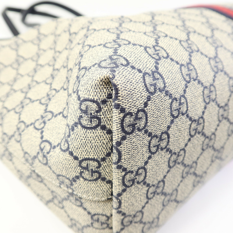 GUCCI 塗層帆布Ophidia Medium GG Supreme Tote Bag手挽袋-12