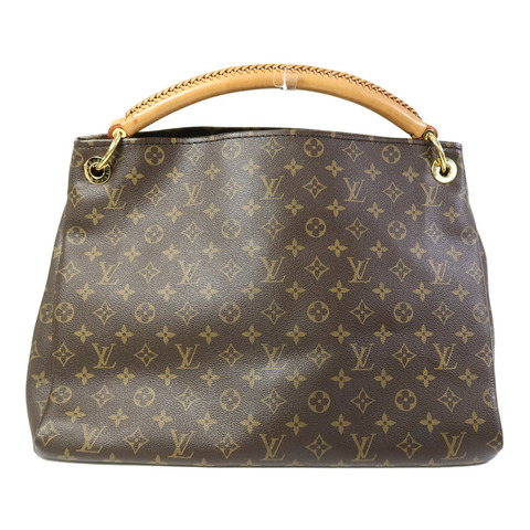 LOUIS VUITTON Monogram Artsy MM金扣肩背袋