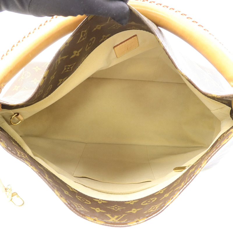 LOUIS VUITTON Monogram Artsy MM金扣肩背袋-4