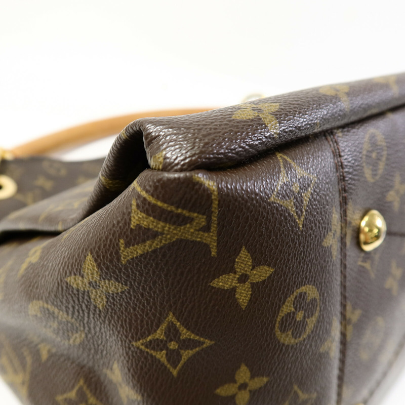 LOUIS VUITTON Monogram Artsy MM金扣肩背袋-9