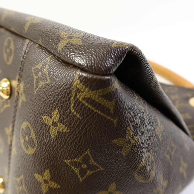 LOUIS VUITTON Monogram Artsy MM金扣肩背袋-10