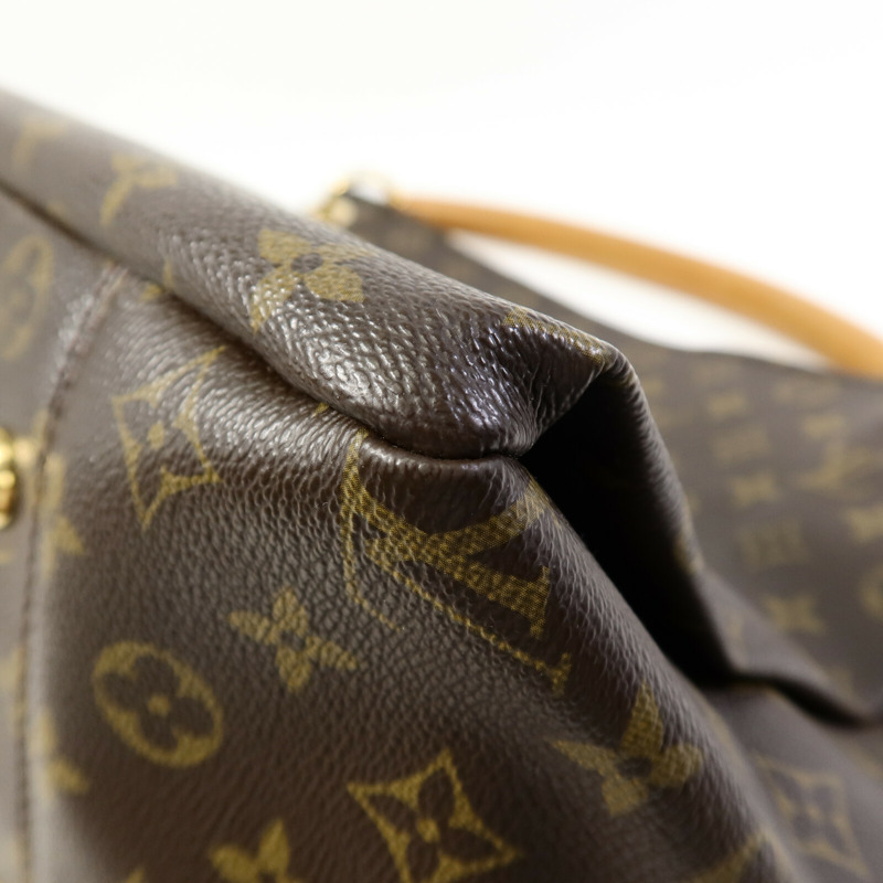 LOUIS VUITTON Monogram Artsy MM金扣肩背袋-12