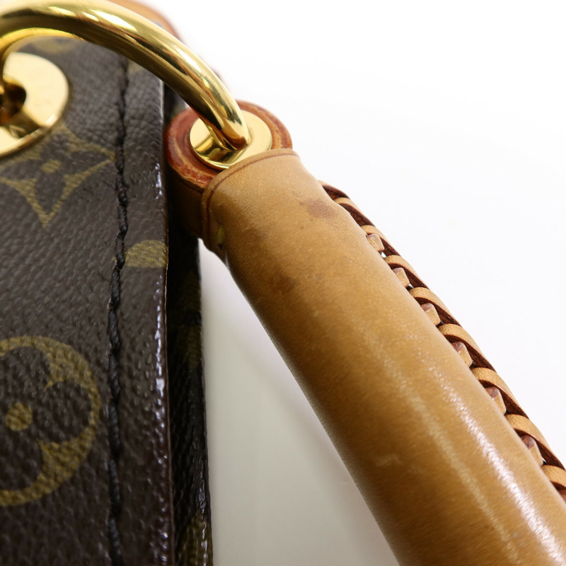 LOUIS VUITTON Monogram Artsy MM金扣肩背袋-14