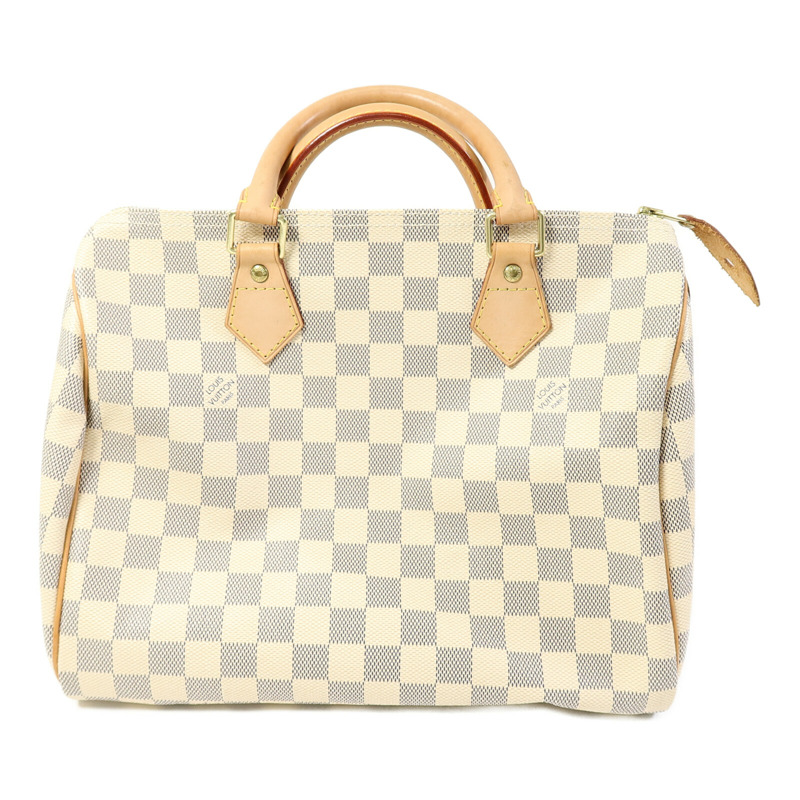 LOUIS VUITTON Damier Azur Speedy 30手挽袋-2