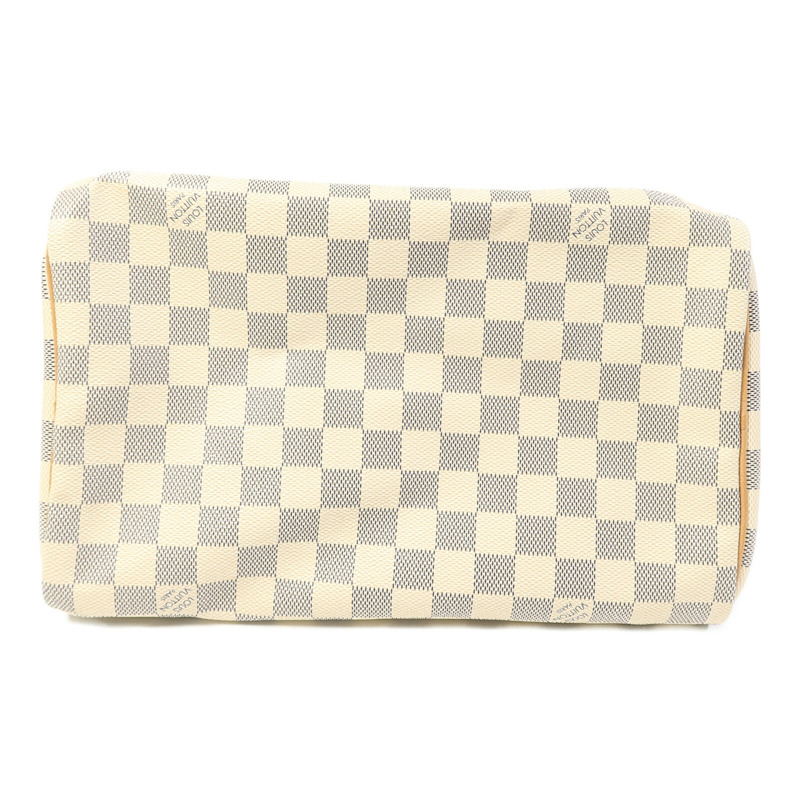LOUIS VUITTON Damier Azur Speedy 30手挽袋-3