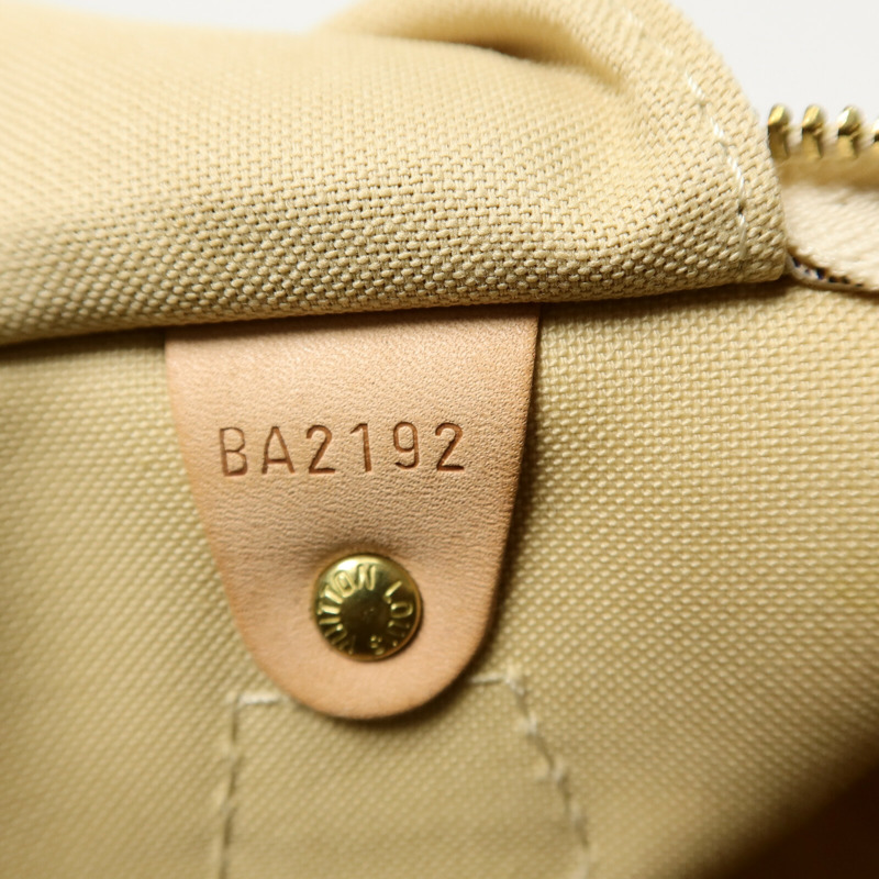 LOUIS VUITTON Damier Azur Speedy 30手挽袋-6