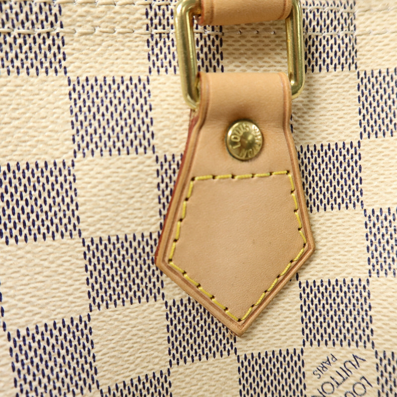 LOUIS VUITTON Damier Azur Speedy 30手挽袋-13