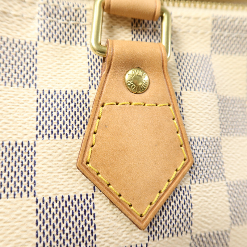 LOUIS VUITTON Damier Azur Speedy 30手挽袋-14