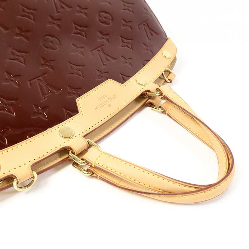 LOUIS VUITTON Vernis Brea MM金扣手挽肩背兩用袋-7