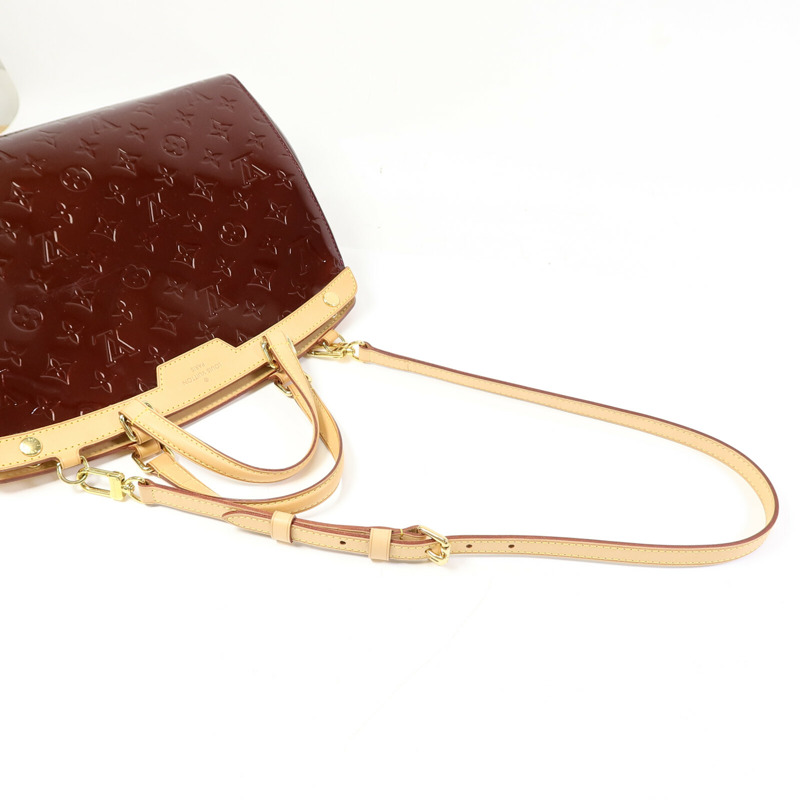 LOUIS VUITTON Vernis Brea MM金扣手挽肩背兩用袋-8