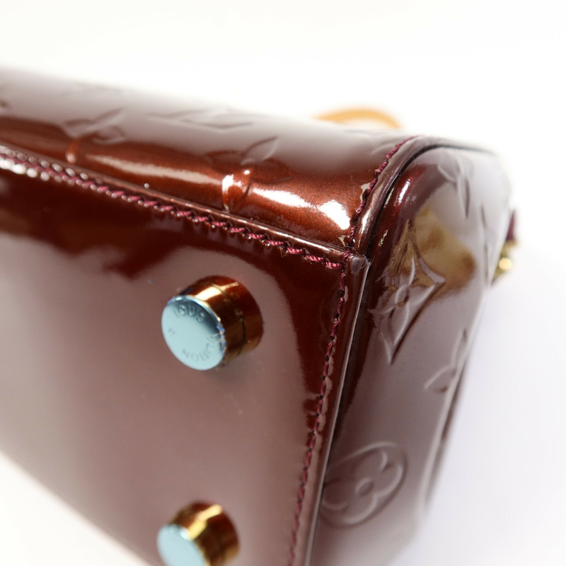 LOUIS VUITTON Vernis Brea MM金扣手挽肩背兩用袋-11