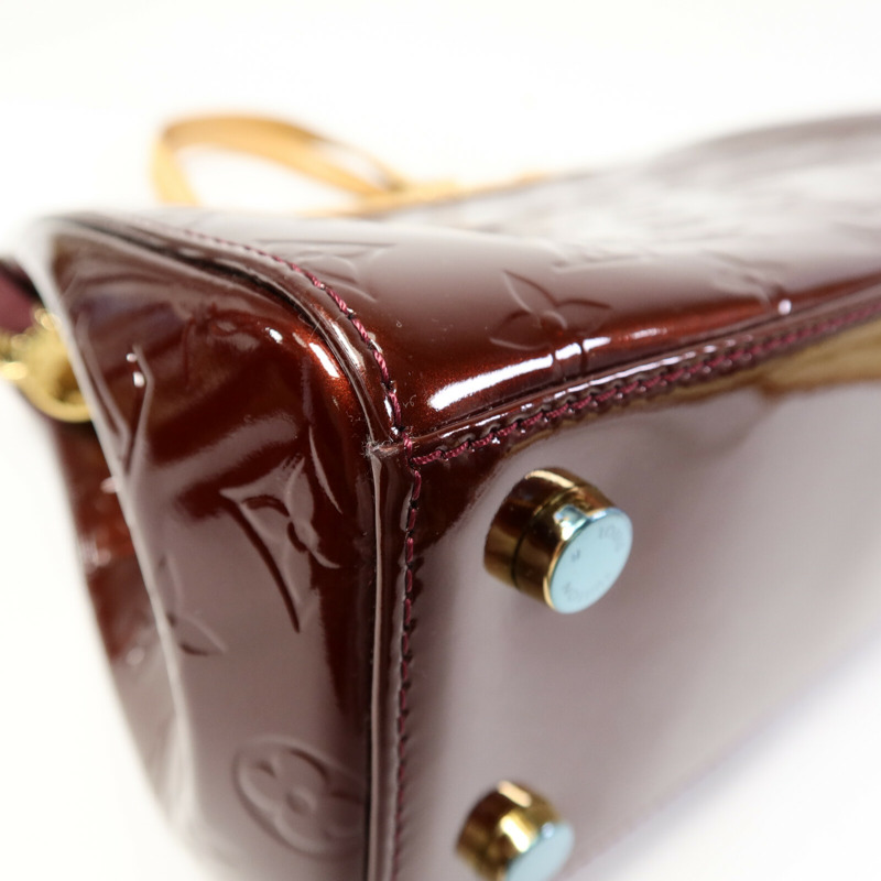 LOUIS VUITTON Vernis Brea MM金扣手挽肩背兩用袋-12