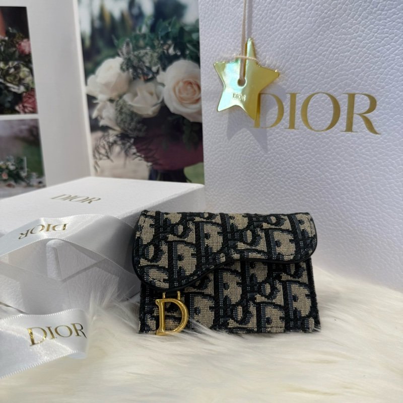 Dior Saddle Bloom 卡夾 全新-1