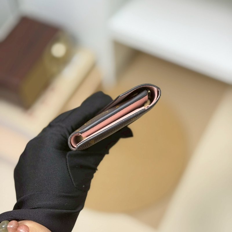 🏷LV 路易威登.Victorine 豆豆三折短夾 M62360 芯片款-2