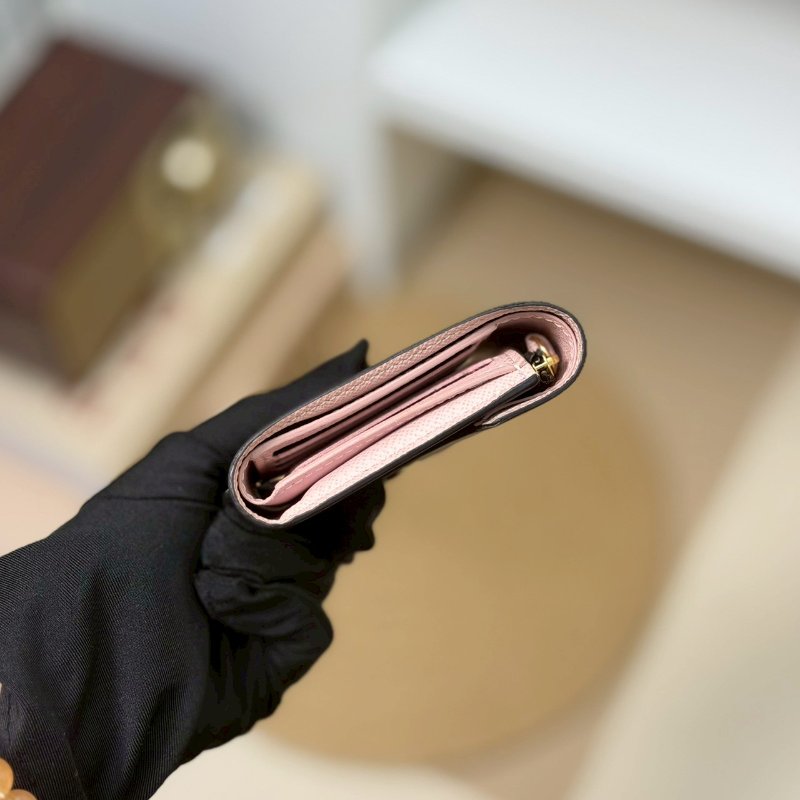 🏷LV 路易威登.Victorine 豆豆三折短夾 M62360 芯片款-3