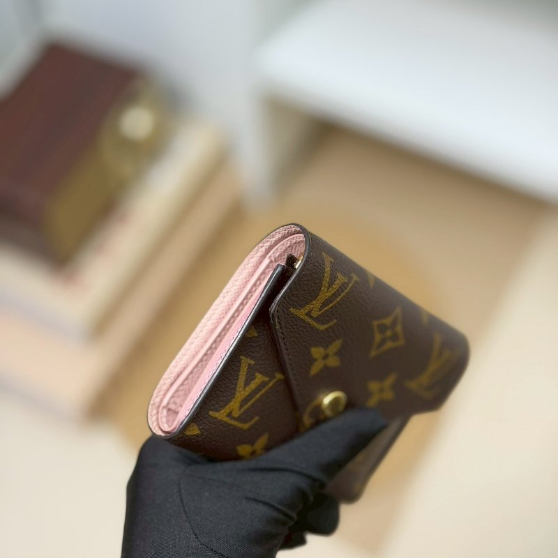 🏷LV 路易威登.Victorine 豆豆三折短夾 M62360 芯片款-8