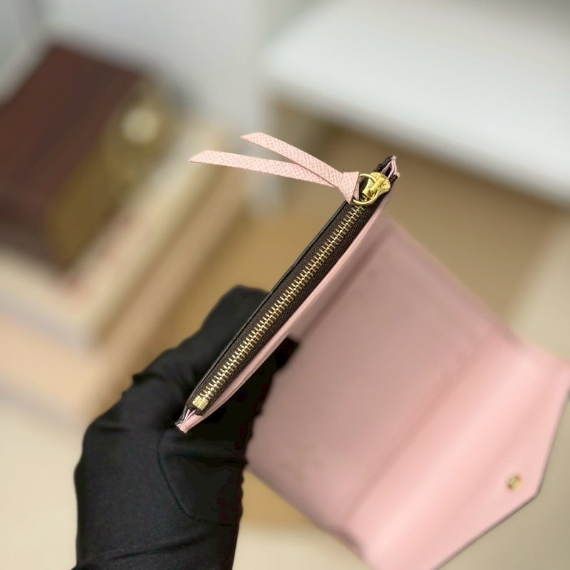 🏷LV 路易威登.Victorine 豆豆三折短夾 M62360 芯片款-17