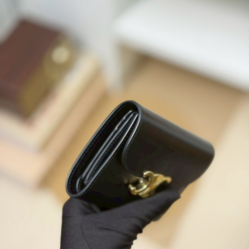 🏷Celine 瑟琳．Triomphe 凱旋門三折短夾-8