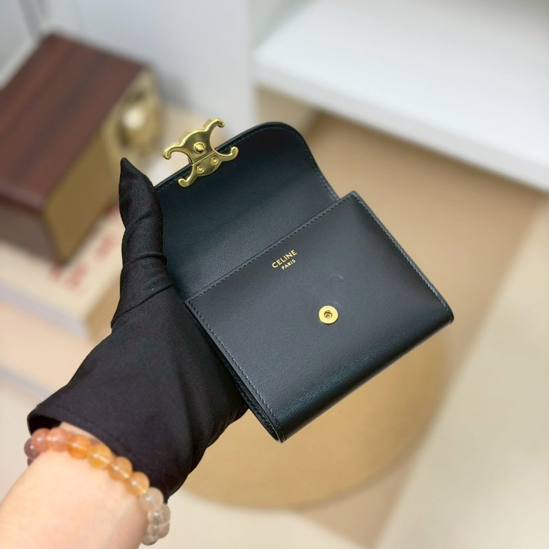 🏷Celine 瑟琳．Triomphe 凱旋門三折短夾-15