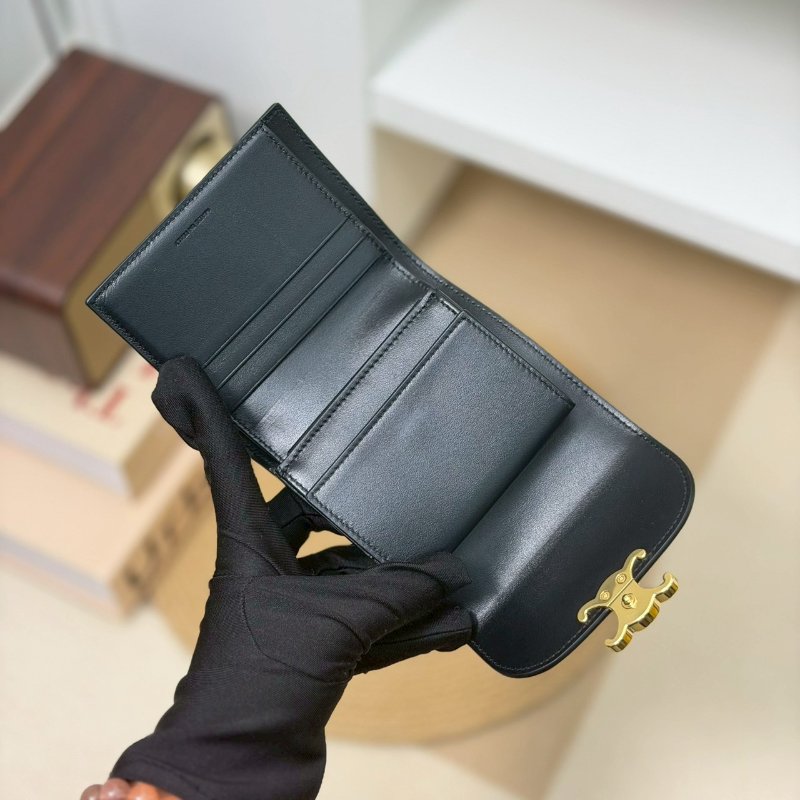 🏷Celine 瑟琳．Triomphe 凱旋門三折短夾-17