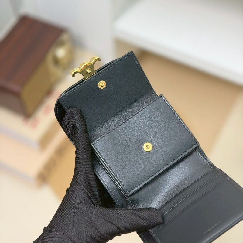 🏷Celine 瑟琳．Triomphe 凱旋門三折短夾-19