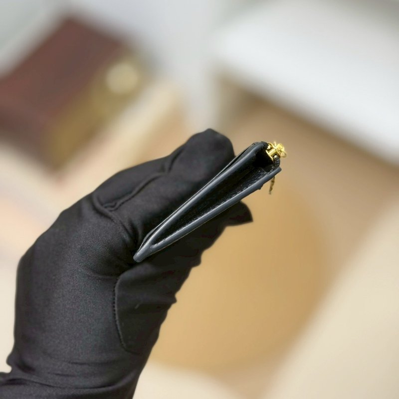 🏷Celine 瑟琳.Triomphe 凱旋門吊飾拉鍊卡包/客人寄賣-2