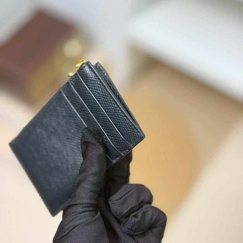 🏷Celine 瑟琳.Triomphe 凱旋門吊飾拉鍊卡包/客人寄賣-7