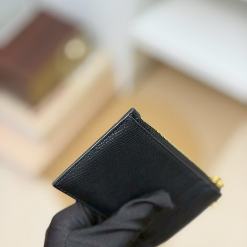 🏷Celine 瑟琳.Triomphe 凱旋門吊飾拉鍊卡包/客人寄賣-10