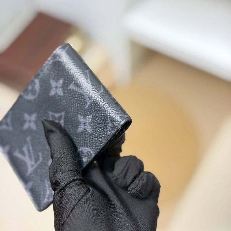 🏷LV 路易威登.Multiple 黑老花短夾 M61695-7