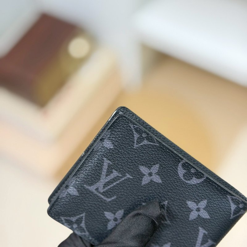 🏷LV 路易威登.Multiple 黑老花短夾 M61695-10