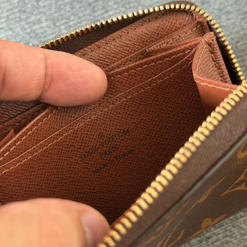 Lv經典老花零錢包(M60067)-6