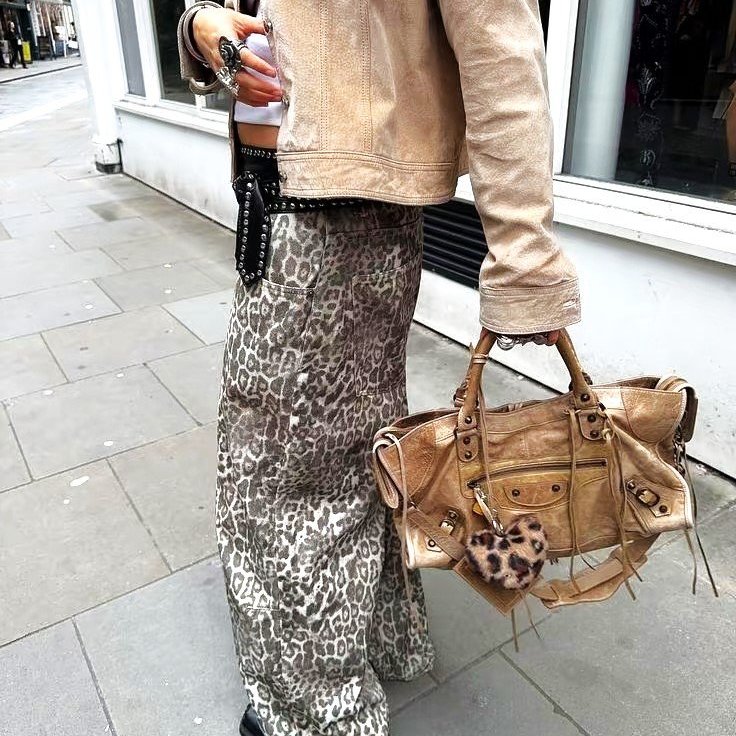 母親節大特價  Balenciaga 巴黎世家 招財 大地色 機車包(Part Time款)-4