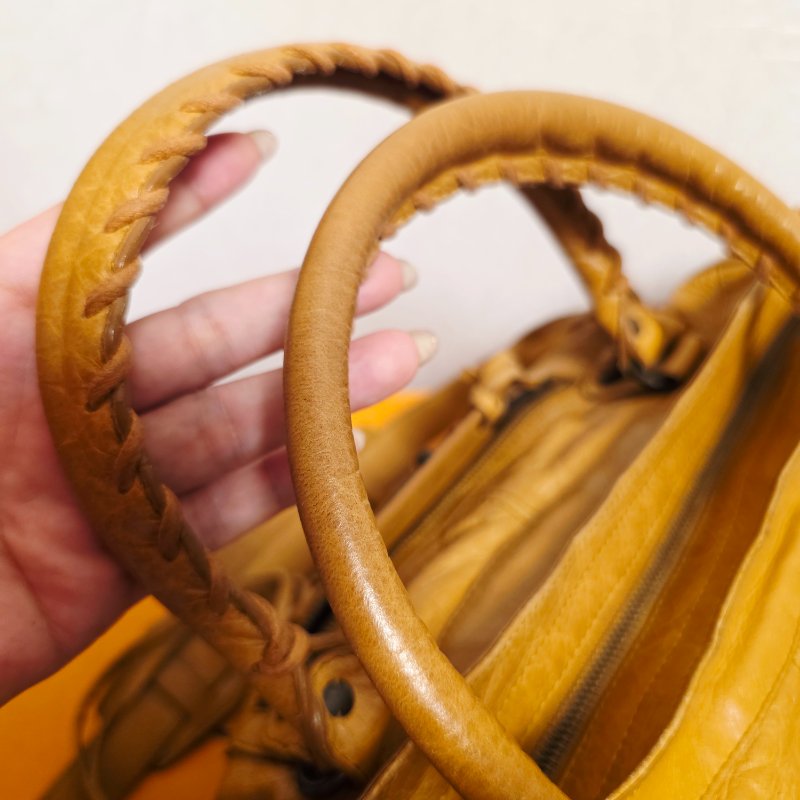 母親節大特價  Balenciaga 巴黎世家 招財 大地色 機車包(Part Time款)-19